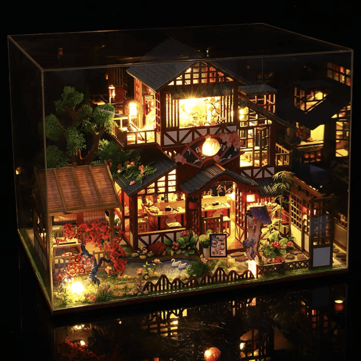 Live In Harmony - Japanese House- DIY Miniature Dollhouse Kit