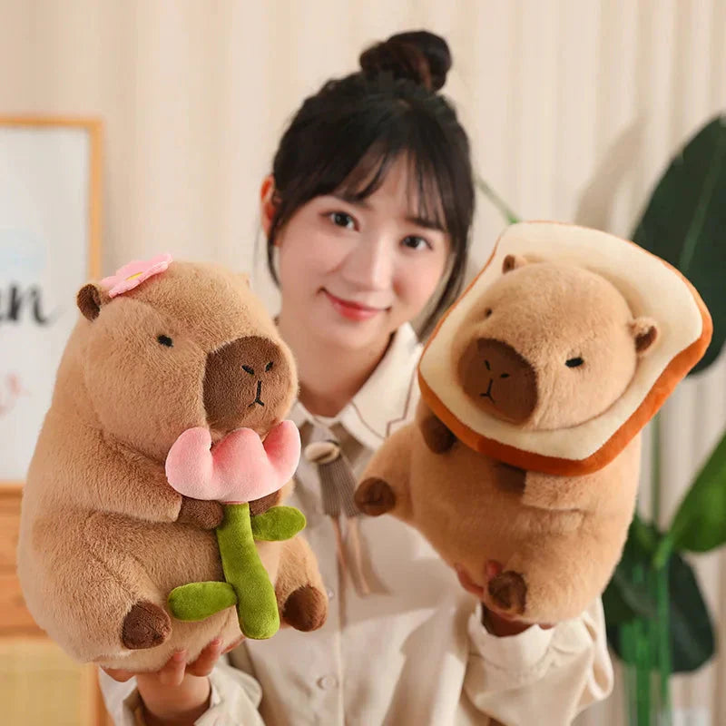 Baby Kawaii Capybara Dress-up Plushies