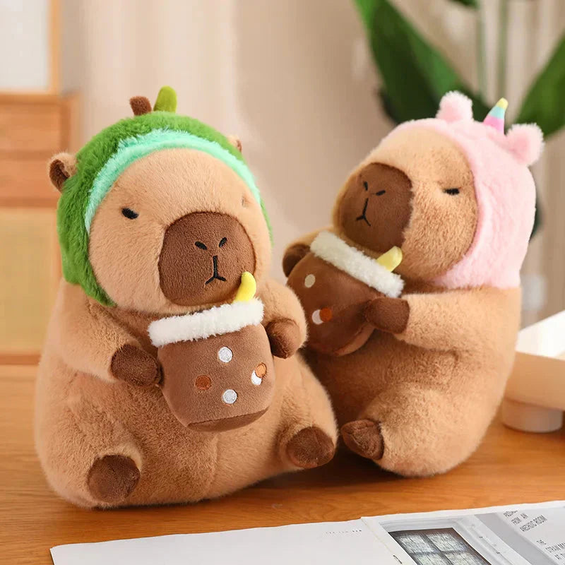 Baby Kawaii Capybara Dress-up Plushies