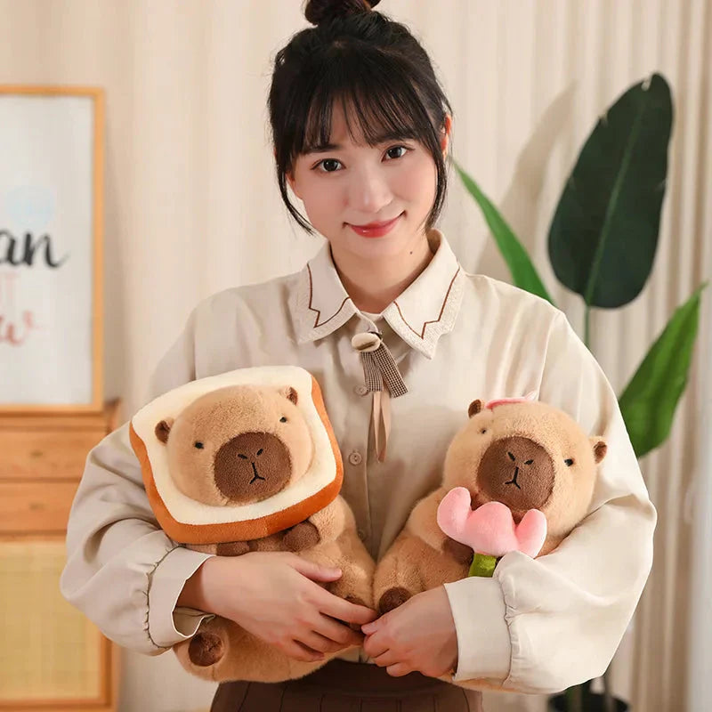 Baby Kawaii Capybara Dress-up Plushies