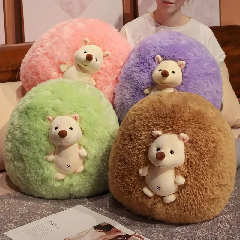 Ball of Fluff Hedgehog Plush
