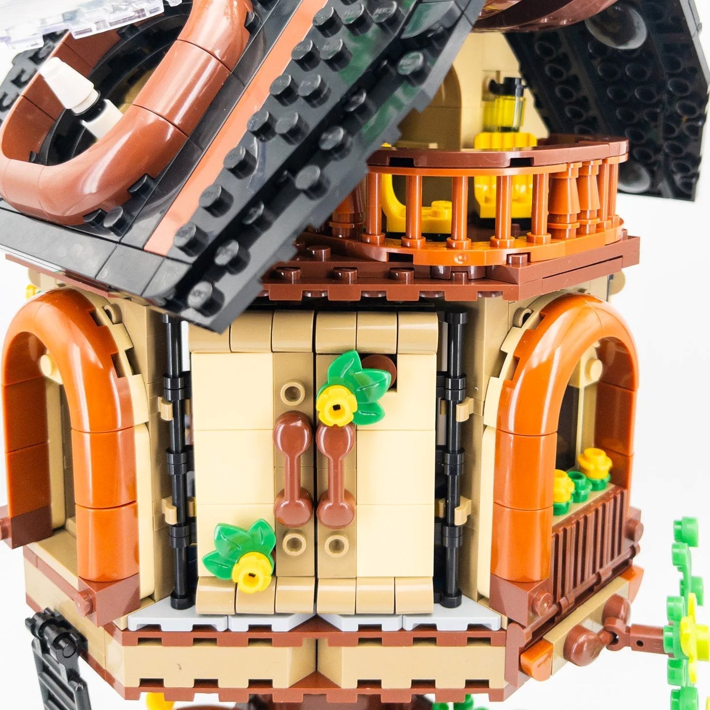 Barneys Secret Hideout Tree House Building Blocks LED Light