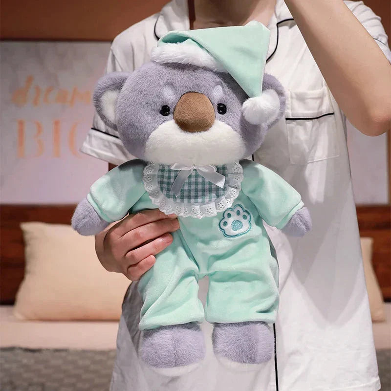 Bedtime Fox Koala Dog Pajama Party Plushies
