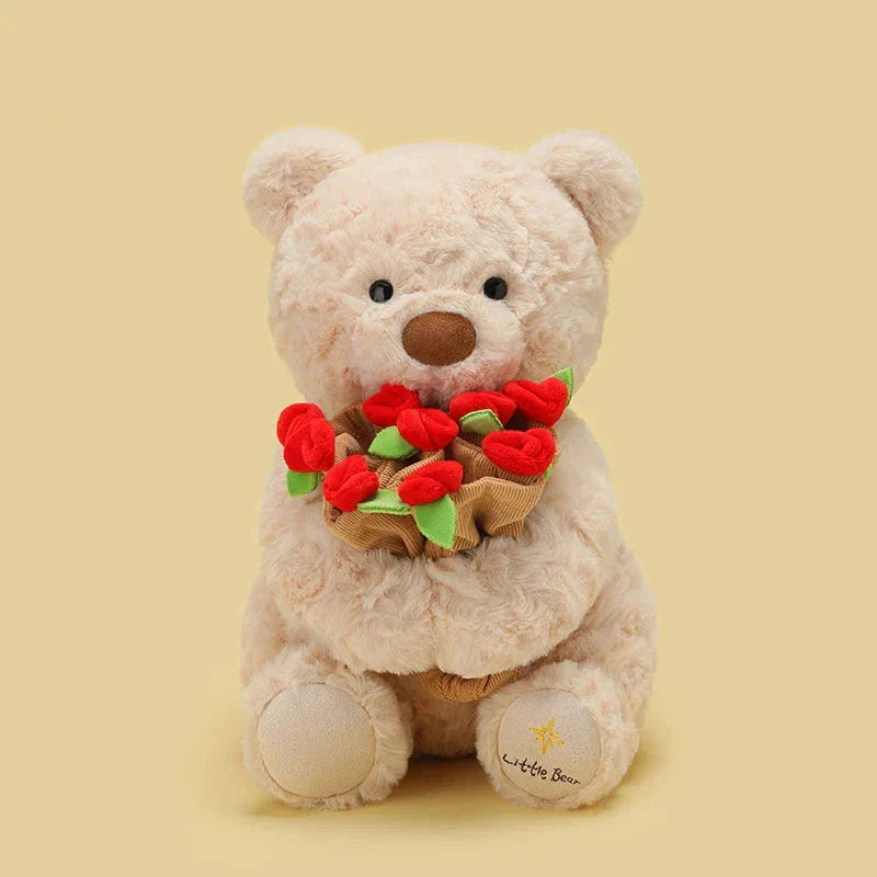 Bloomie & Maple the Rose Bear Plushies