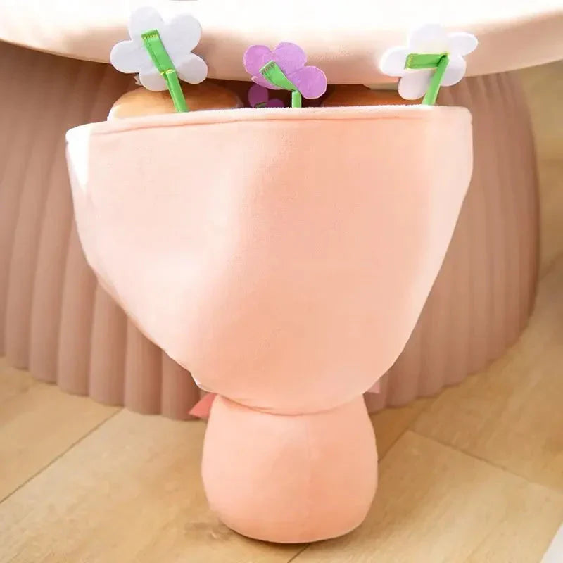 Boba Bubble Tea Flower Bouquet Plushie