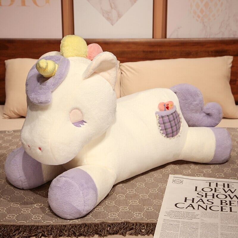 Buttercup and Cloudberry the Fluffy Unicorns