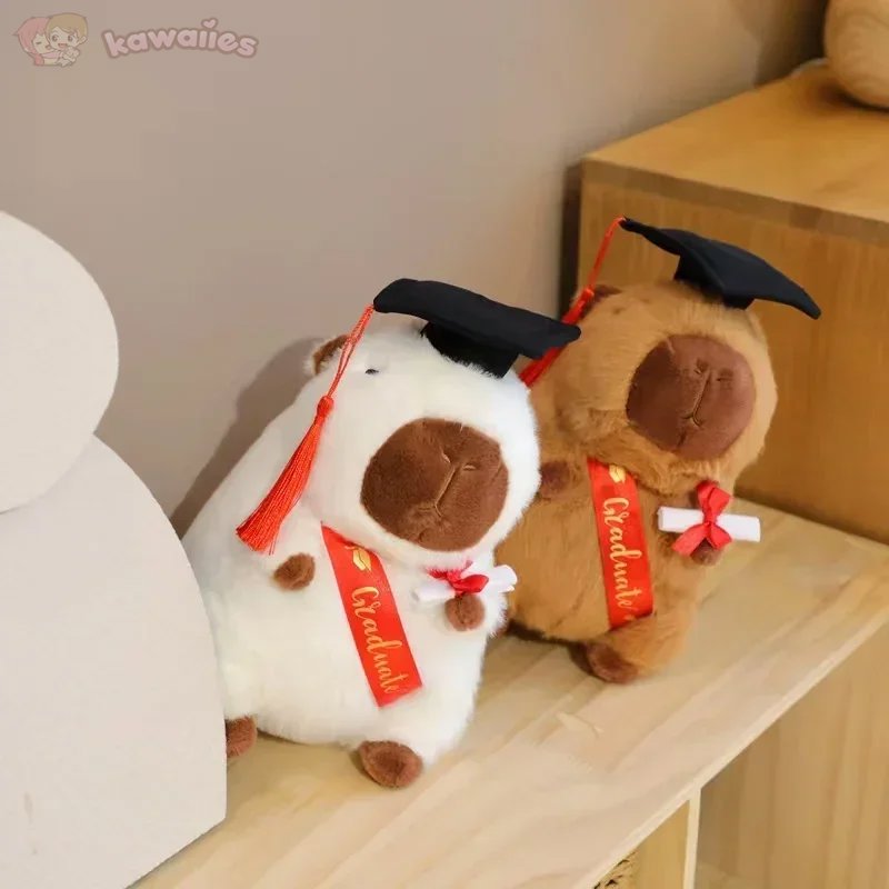 Capybara Graduation Plushies