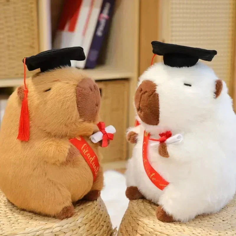 Capybara Graduation Plushies