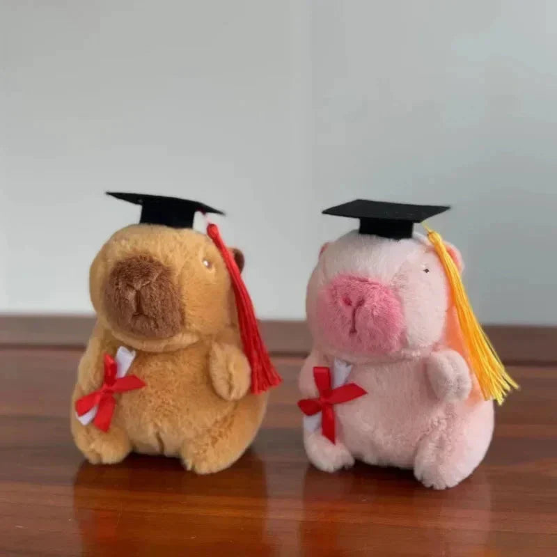 Capybara Graduation Plushies