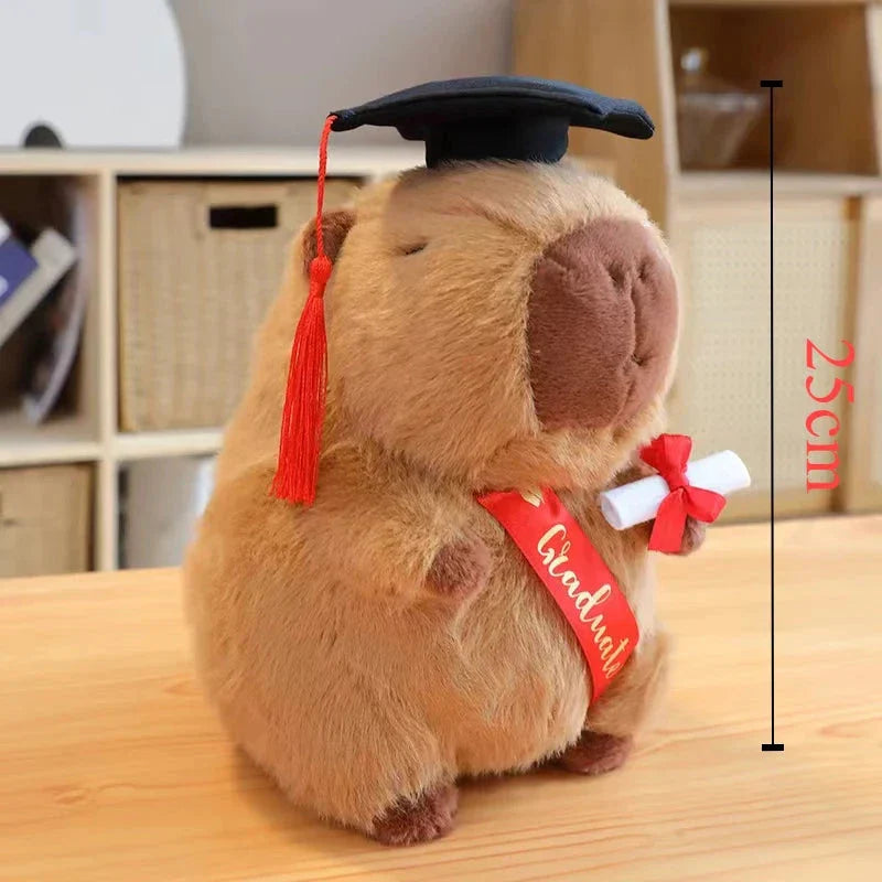 Capybara Graduation Plushies