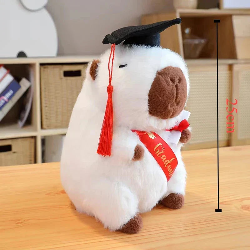 Capybara Graduation Plushies