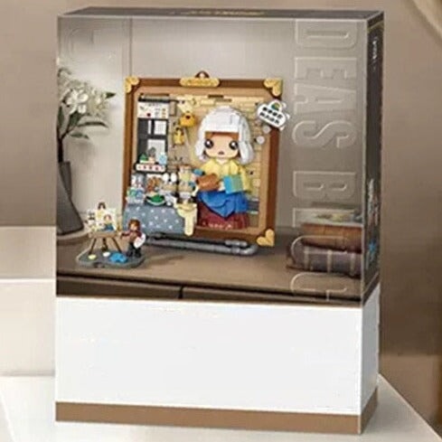 Caricature Famous Paintings Micro Building Blocks