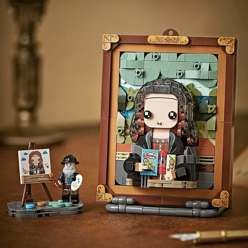 Caricature Famous Paintings Micro Building Blocks