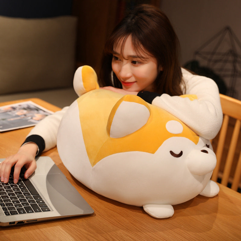 Chonky Cheerful Shiba Inu Squad Plushies