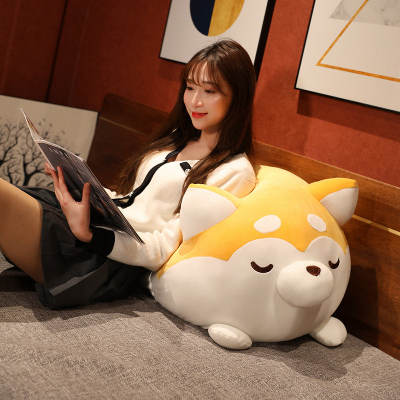 Chonky Cheerful Shiba Inu Squad Plushies