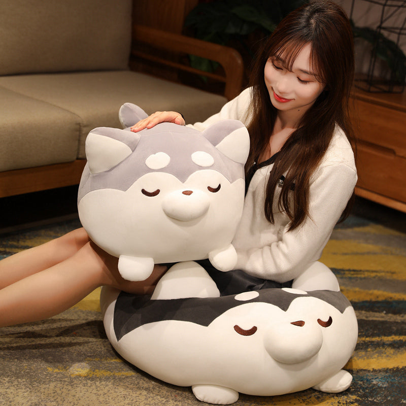 Chonky Cheerful Shiba Inu Squad Plushies