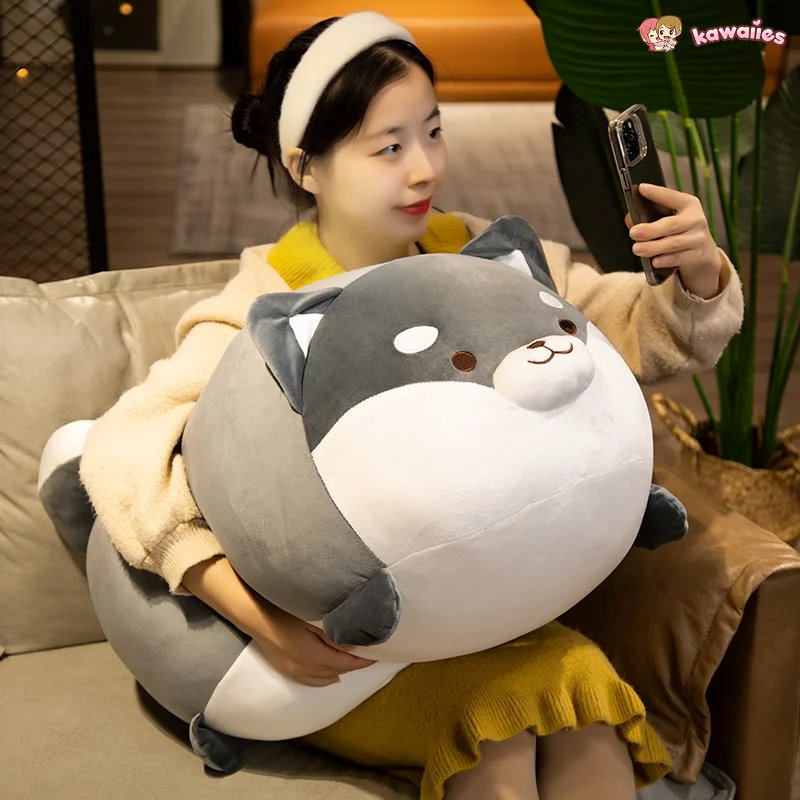 Chonky Shiba Squad Plushies