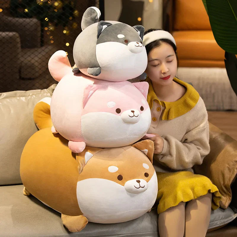 Chonky Shiba Squad Plushies