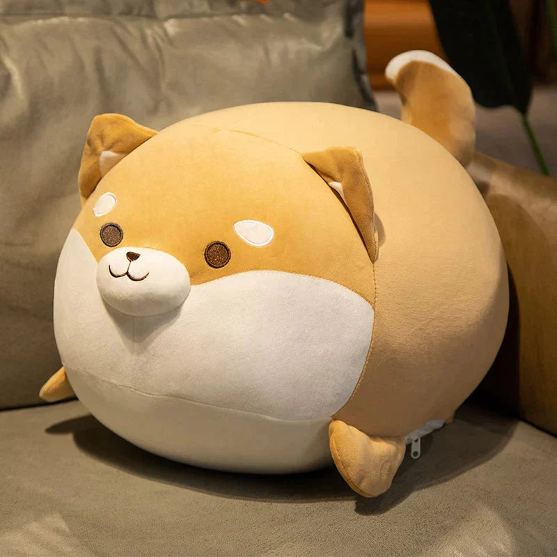 Chonky Shiba Squad Plushies