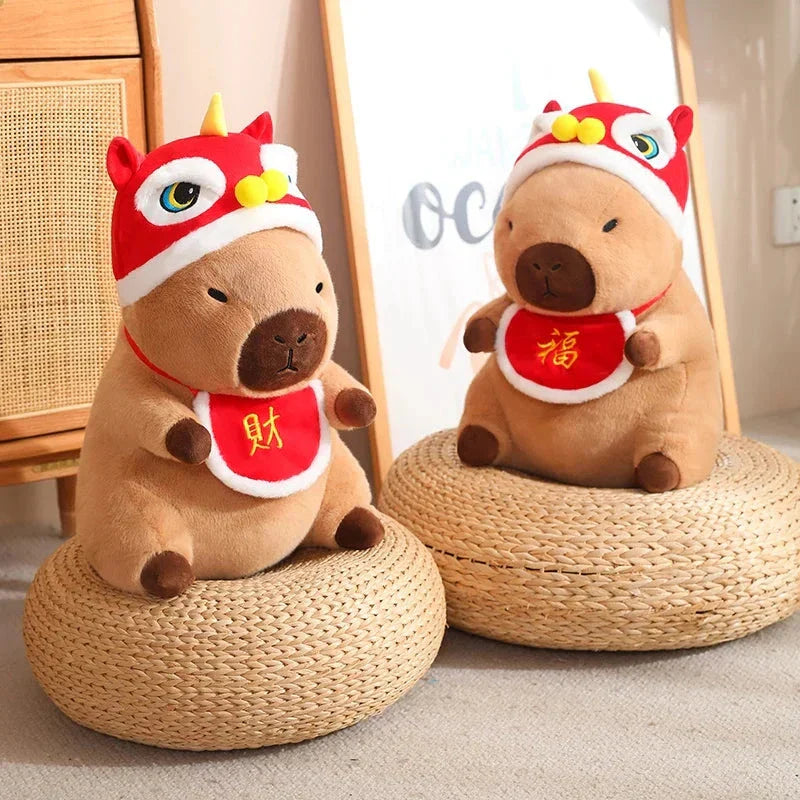 Christmas New Year Baby Capybara Plushies
