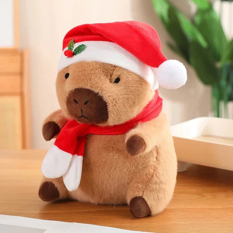 Christmas New Year Baby Capybara Plushies