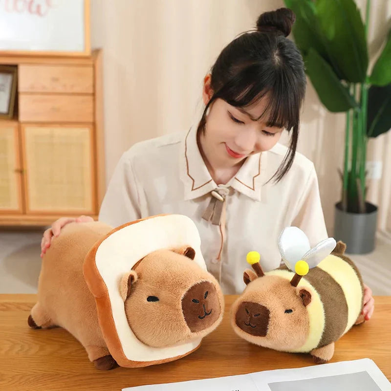 Cosplay Laying Capybara Animal Plush