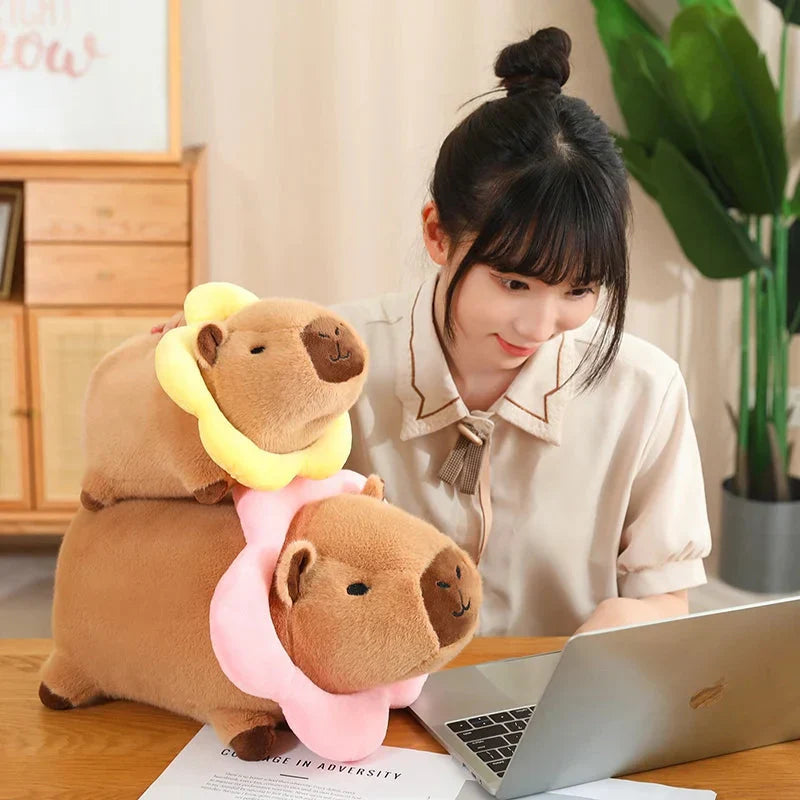 Cosplay Laying Capybara Animal Plush
