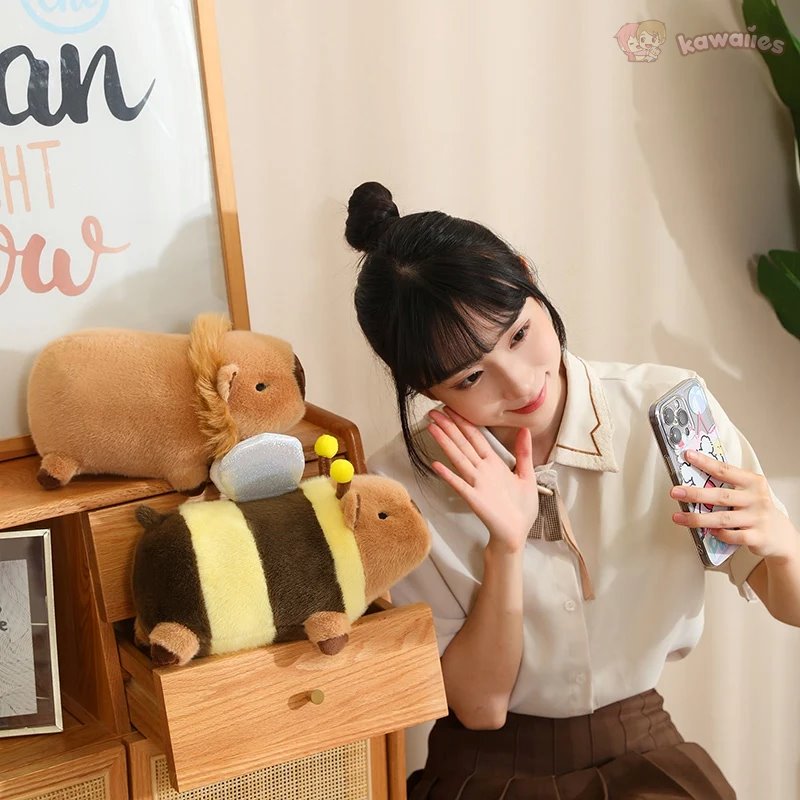 Cosplay Laying Capybara Animal Plush