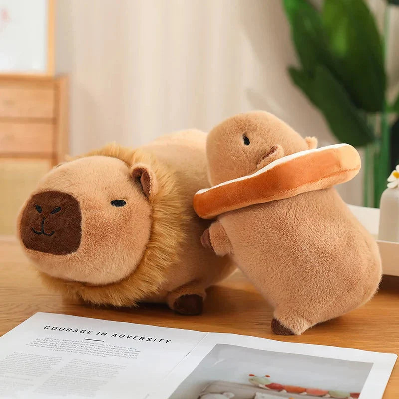 Cosplay Laying Capybara Animal Plush