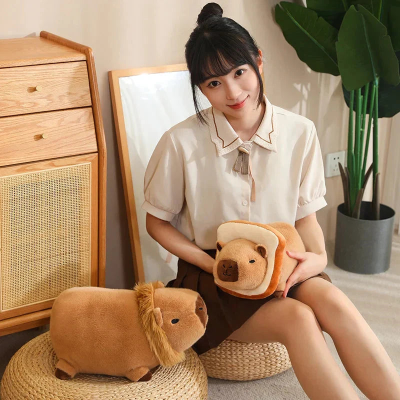 Cosplay Laying Capybara Animal Plush