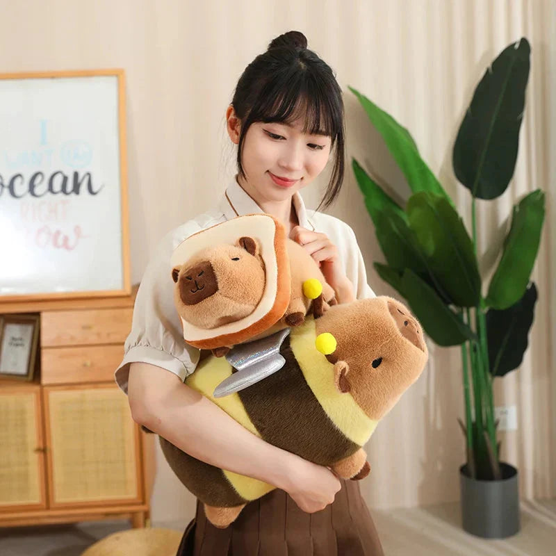 Cosplay Laying Capybara Animal Plush