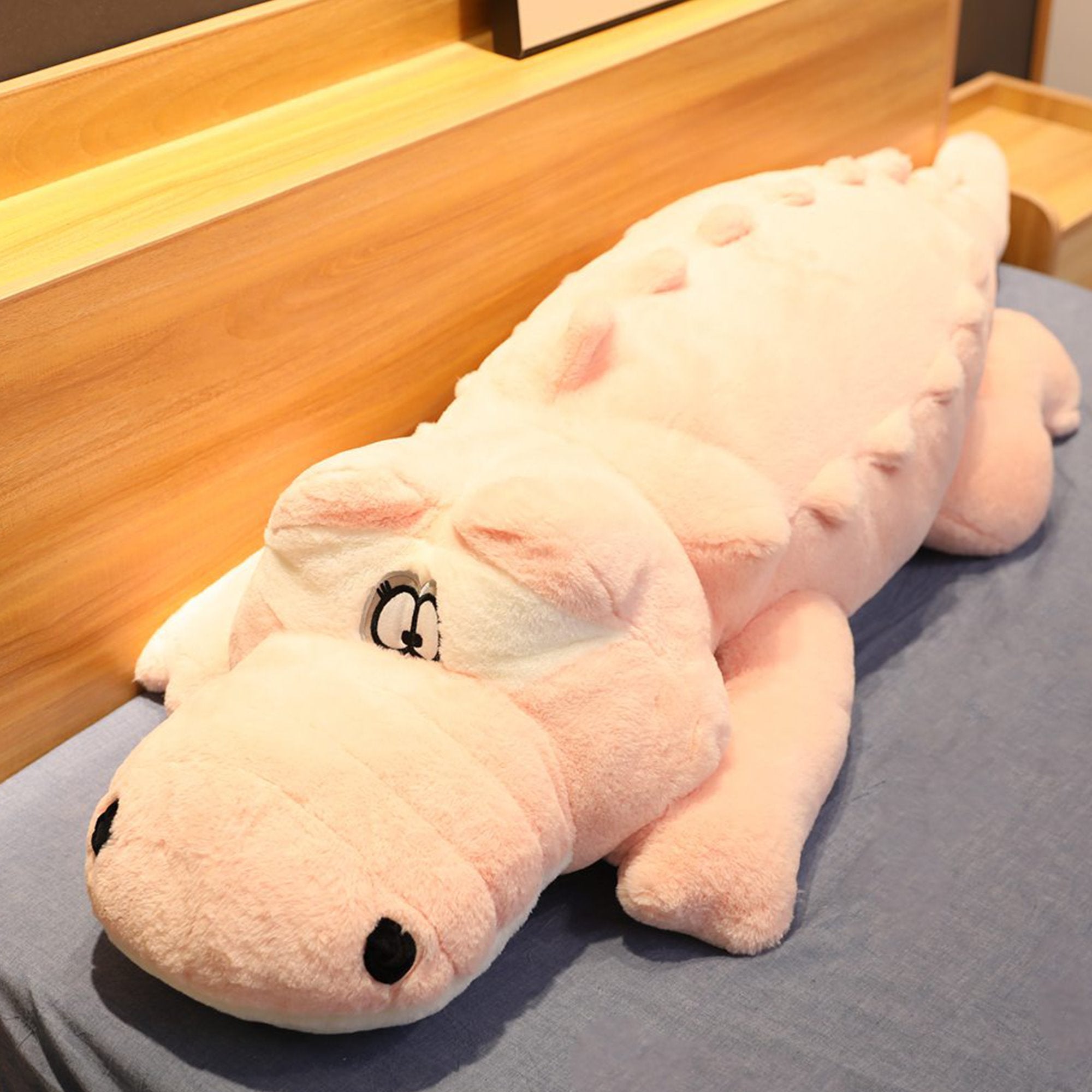 Giant Crocodile Companion Plush