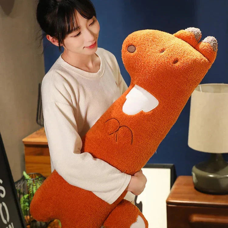 Cuddly Bunny Fox Wolf Long Pancake Plushies