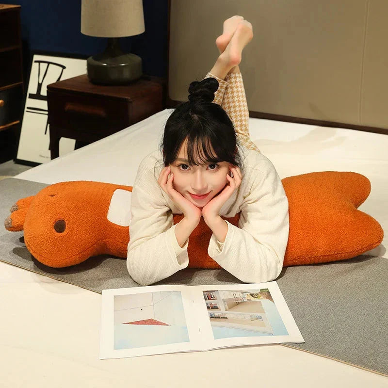 Cuddly Bunny Fox Wolf Long Pancake Plushies