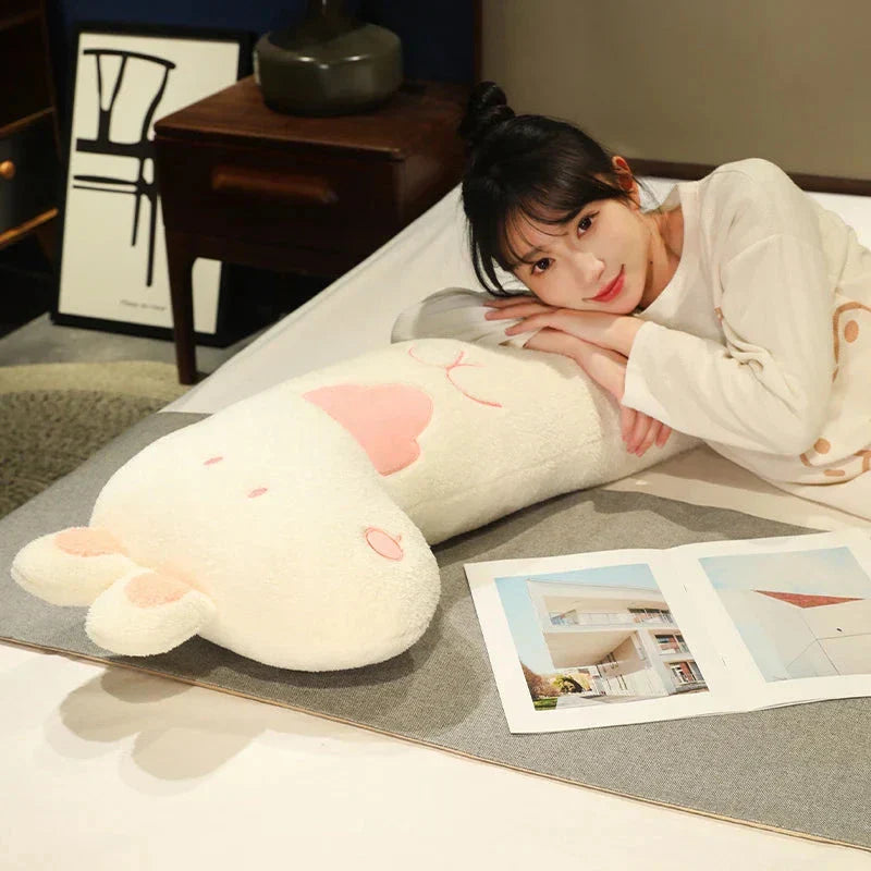 Cuddly Bunny Fox Wolf Long Pancake Plushies