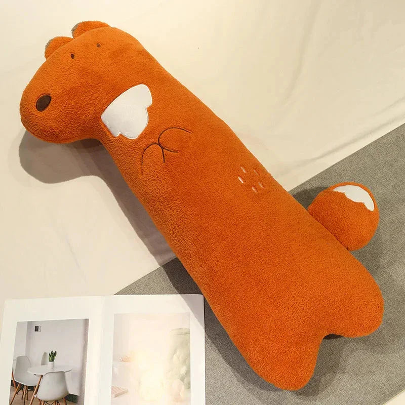 Cuddly Bunny Fox Wolf Long Pancake Plushies