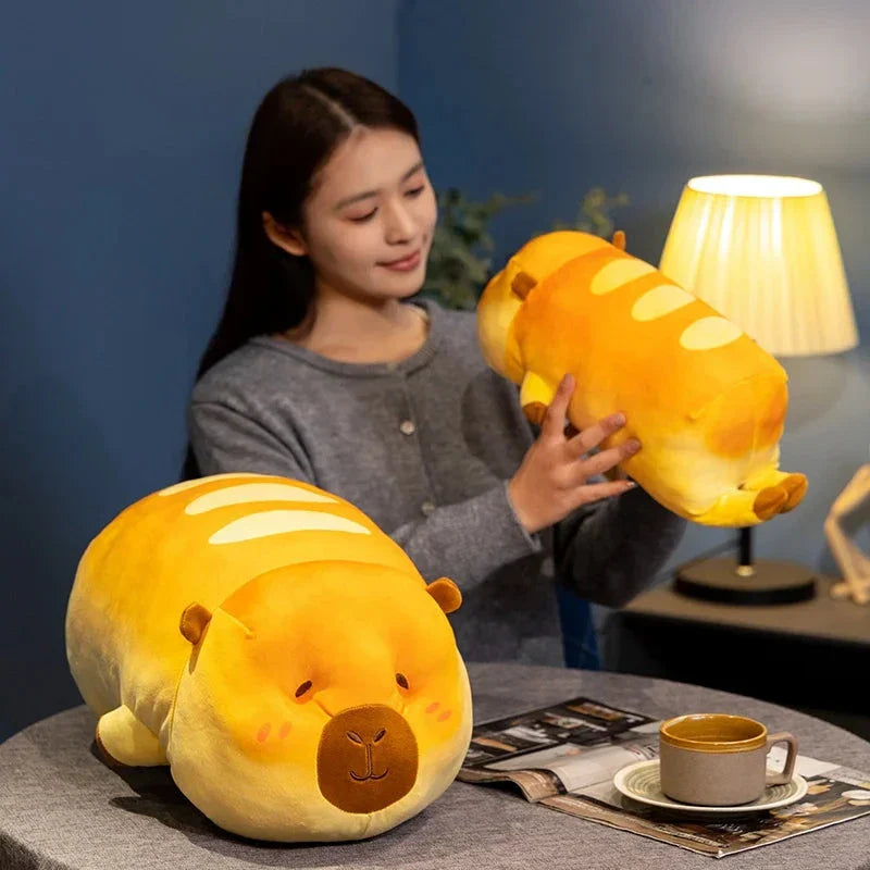 Cuddly Capybara Bread Plush