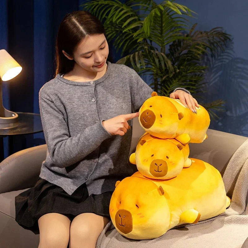 Cuddly Capybara Bread Plush