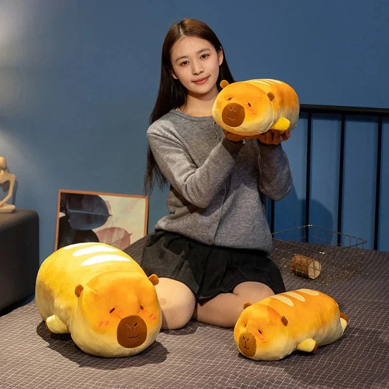 Cuddly Capybara Bread Plush