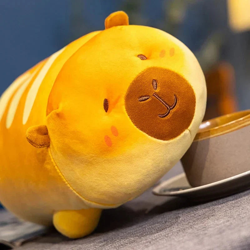 Cuddly Capybara Bread Plush