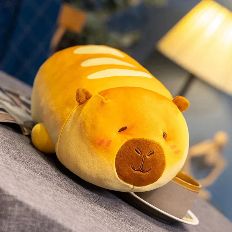 Cuddly Capybara Bread Plush
