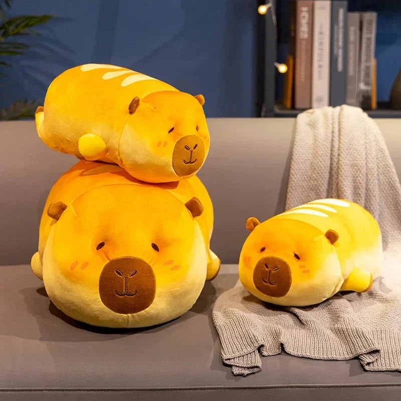 Cuddly Capybara Bread Plush