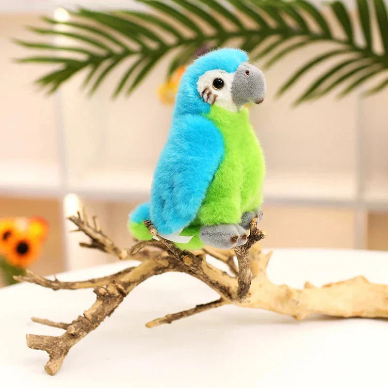 Cute and Colourful Parrot Plushie