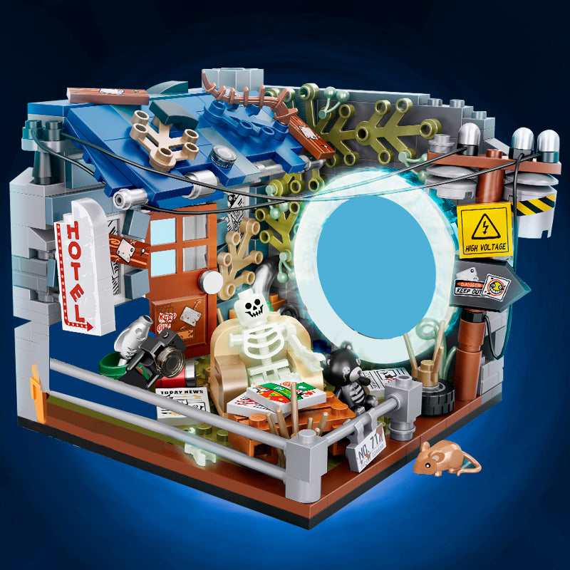 Dinosaur Kingdom Space Travel Micro Building Sets