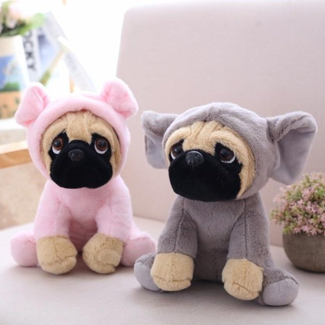 Family of Pug Plushies