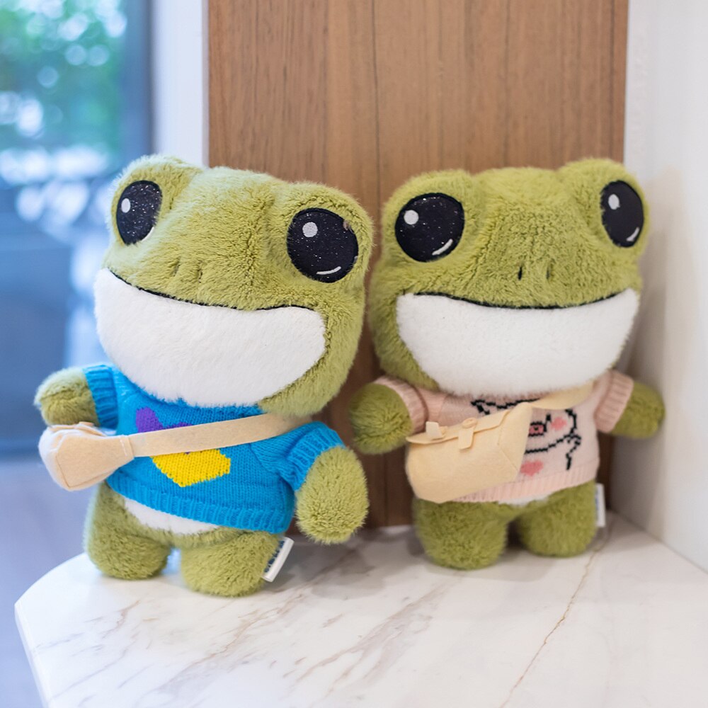 Finley the Mini Frog Plushie Collection