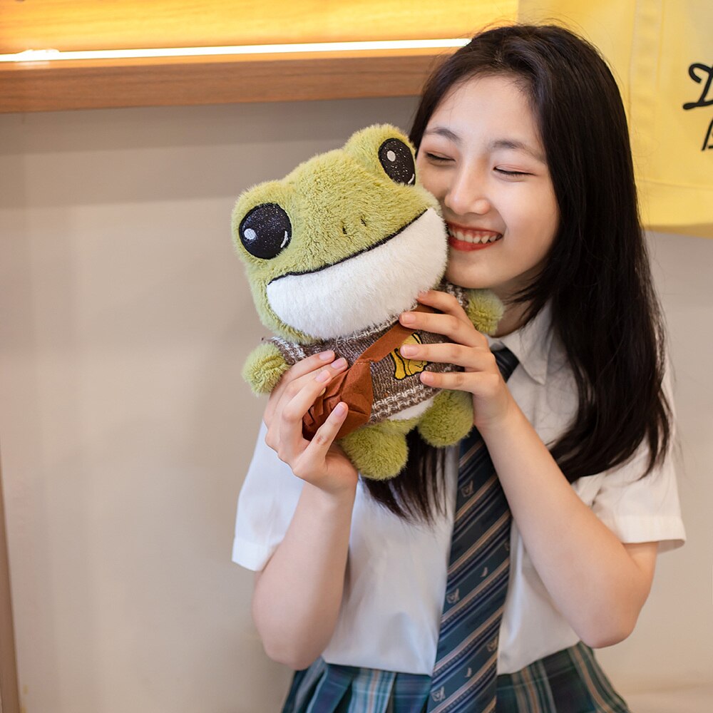 Finley the Mini Frog Plushie Collection