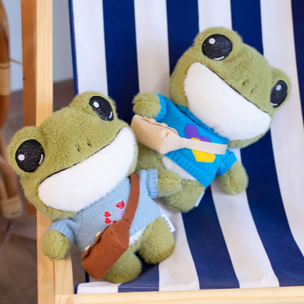Finley the Mini Frog Plushie Collection