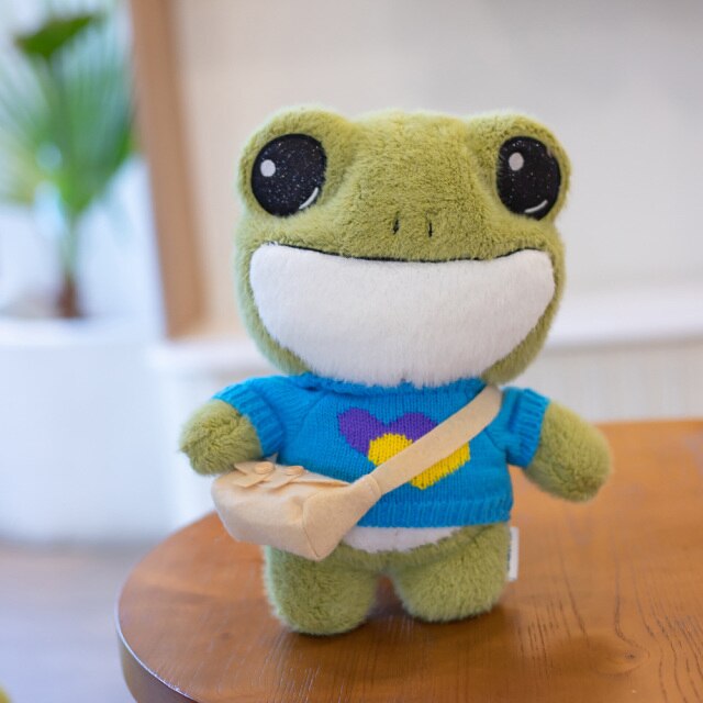 Finley the Mini Frog Plushie Collection