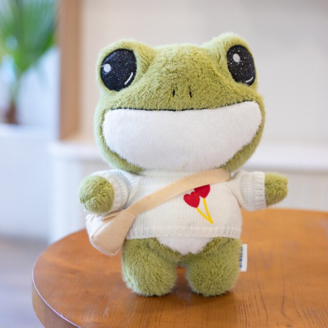 Finley the Mini Frog Plushie Collection